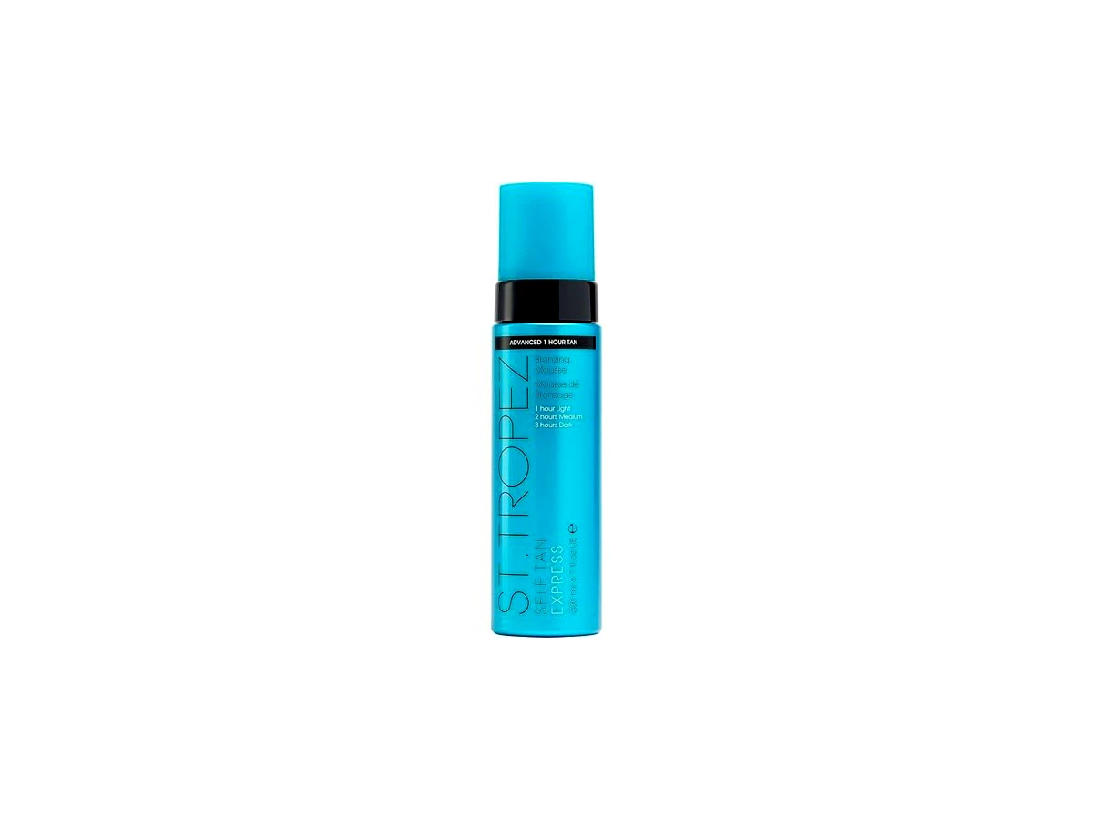 St. Tropez Self Tan Express Advanced Bronzing Mousse, 200 ml — Express original, frasco individual
