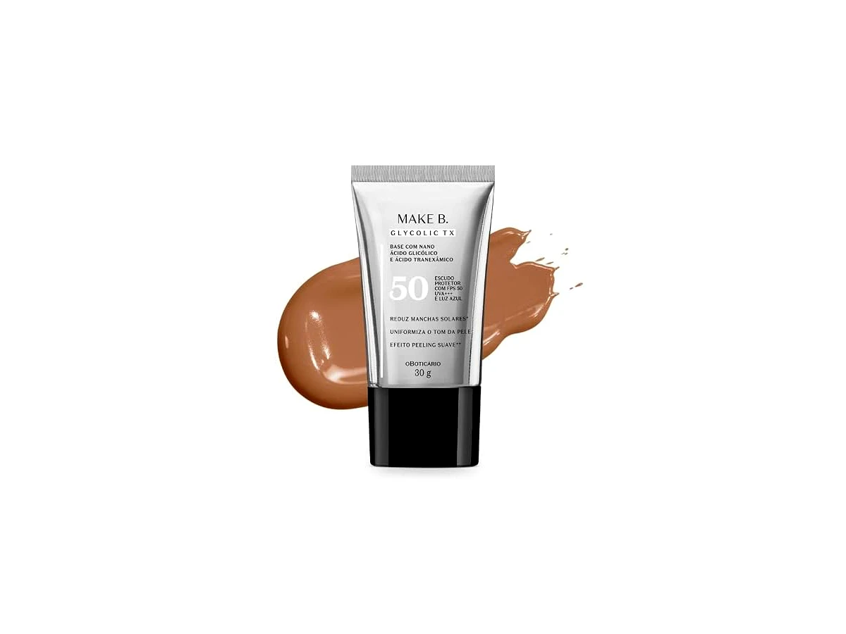 Base Líquida O Boticário Make B. Glycolic TX