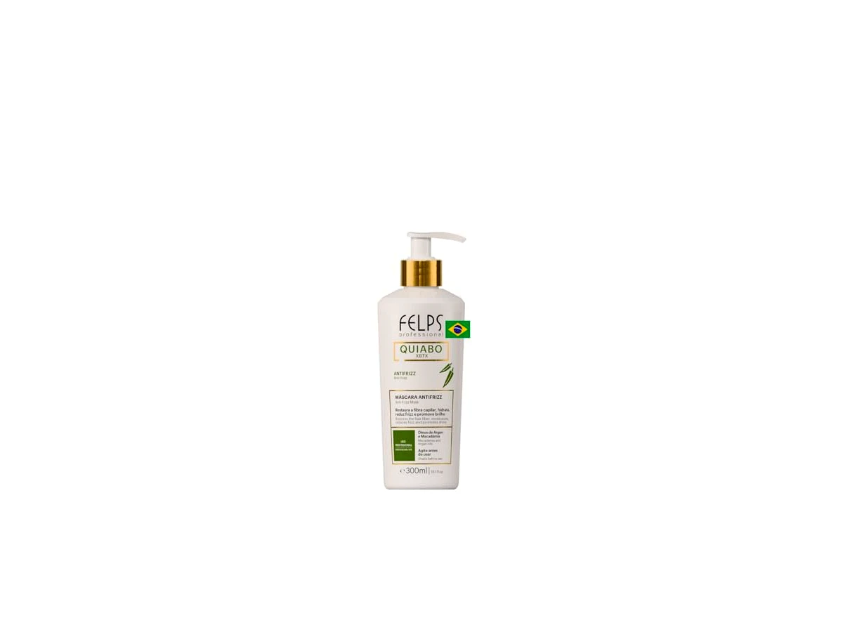 Felps Professional XBTX Quiabo Okra Alinhamento Capilar 300 ml