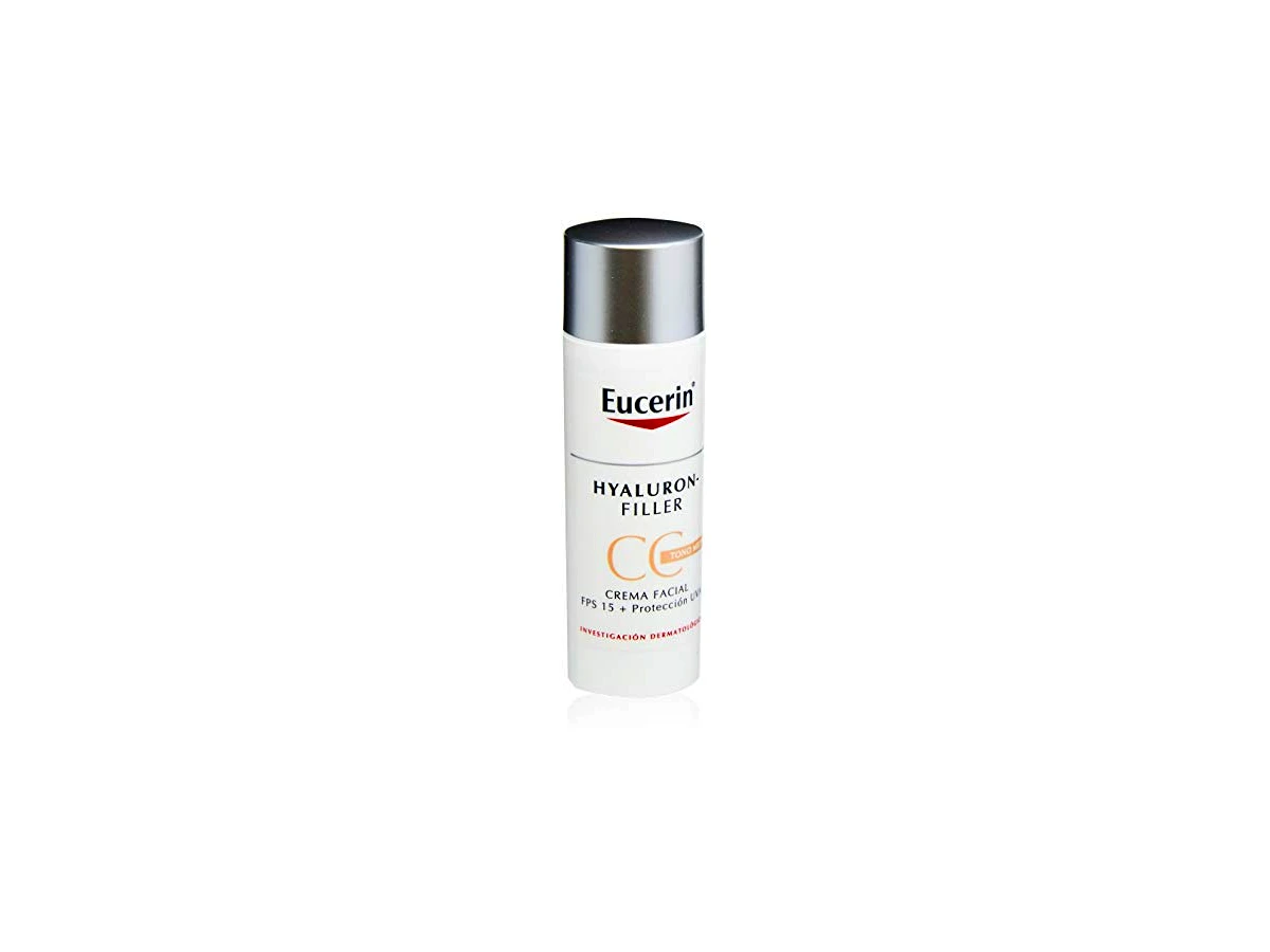 Eucerin Hyaluron-Filler CC Cream FPS 15 Tratamento Anti-Idade com Cor Tom Médio