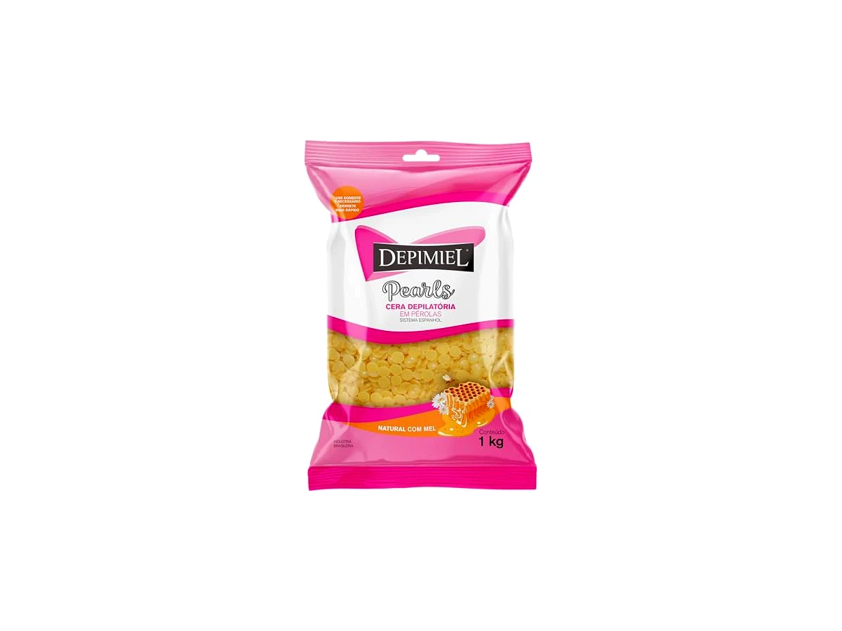 Cera em Pérolas Natural Depimiel 1kg