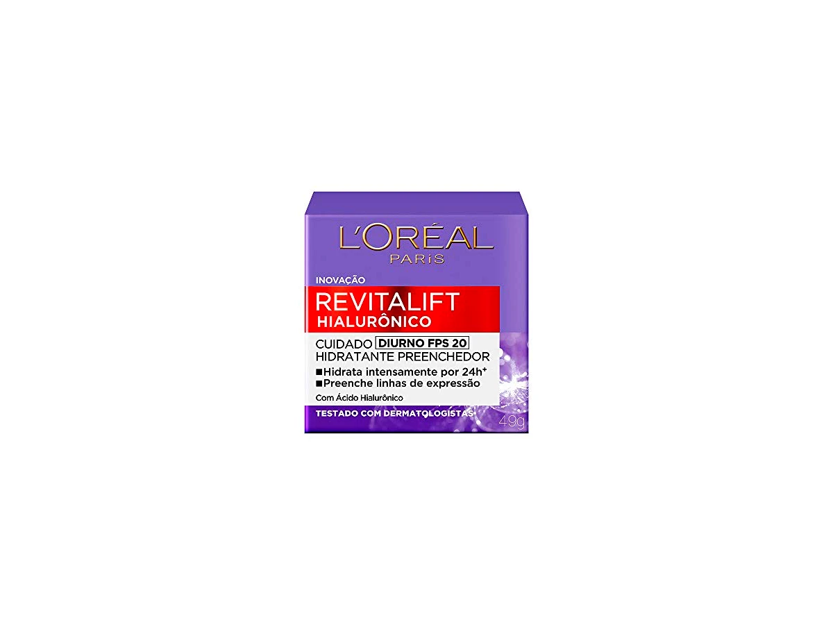 L'Oréal Paris Revitalift Hialurônico Cuidado Diurno FPS 20 Creme Facial Anti-Idade