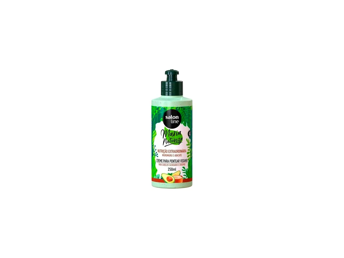 Creme para Pentear Salon Line Maria Natureza Super Frutas Cachos e Crespos 300ml