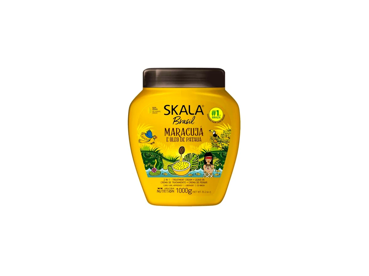 Skala Brasil Maracujá e Óleo de Patauá Acelera o Crescimento Creme de Tratamento 1000g
