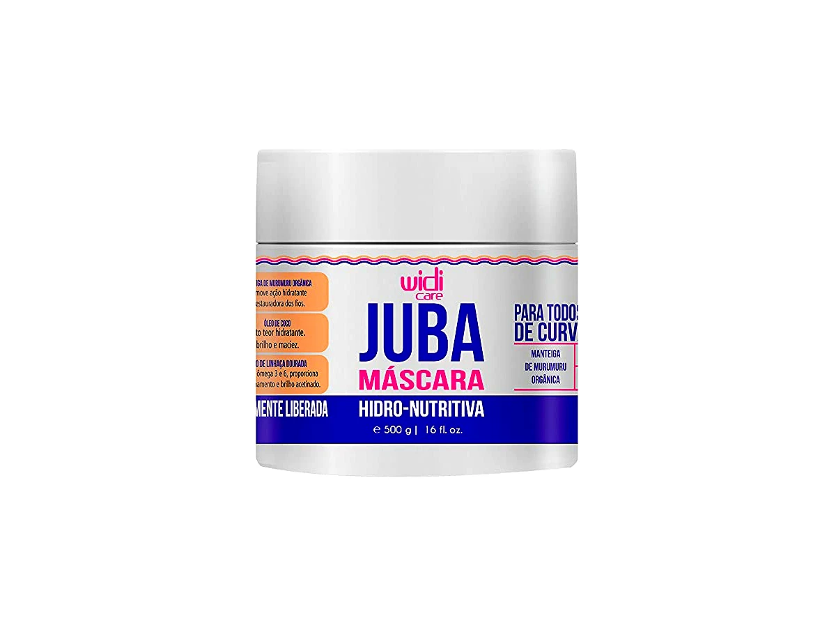 Widi Care Juba Máscara Hidro-Nutritiva Ação Condicionante, pote de 500 g, EAN 7898623241695