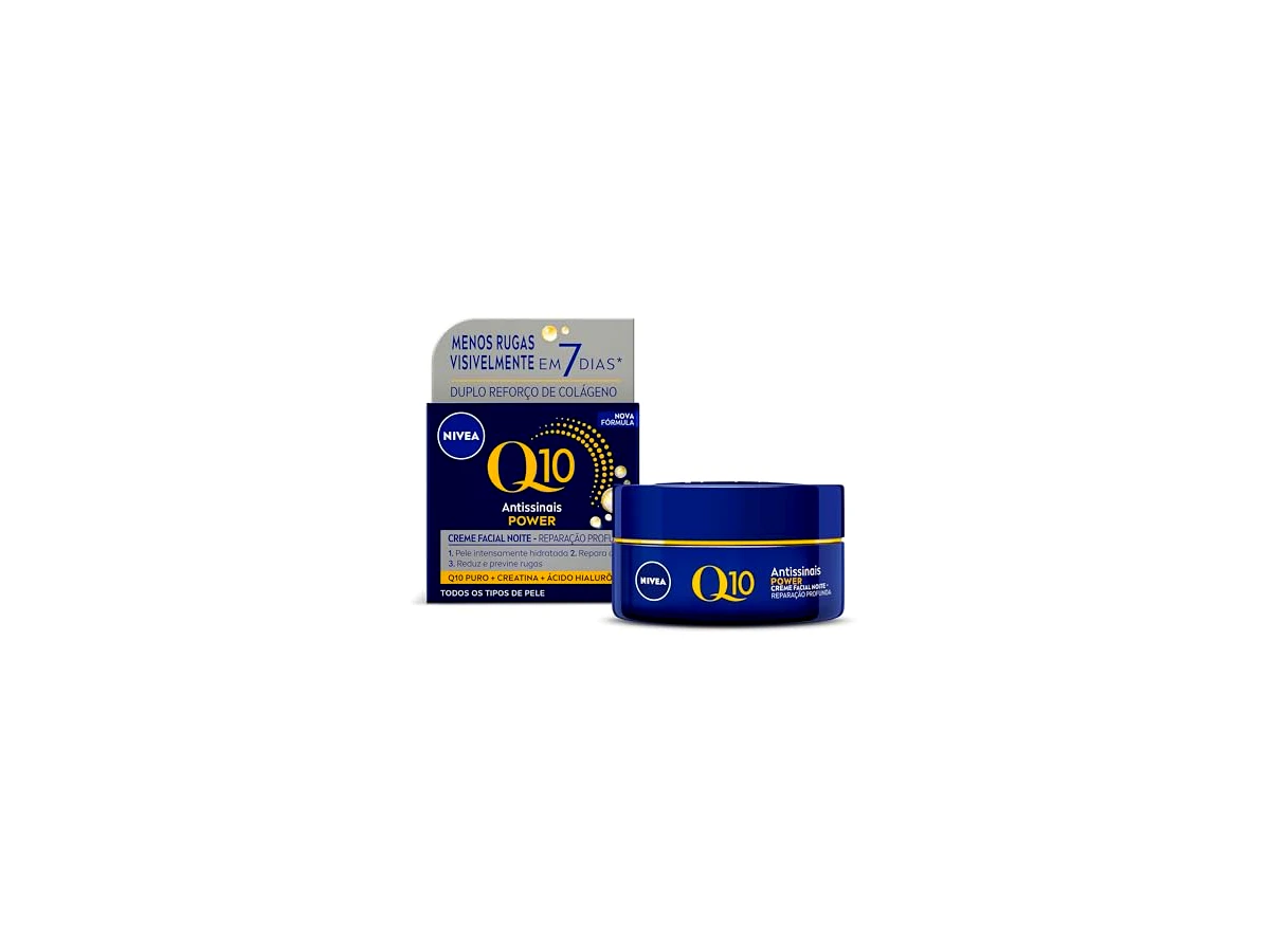 Nivea Creme Facial Noturno Antissinais Q10 Power