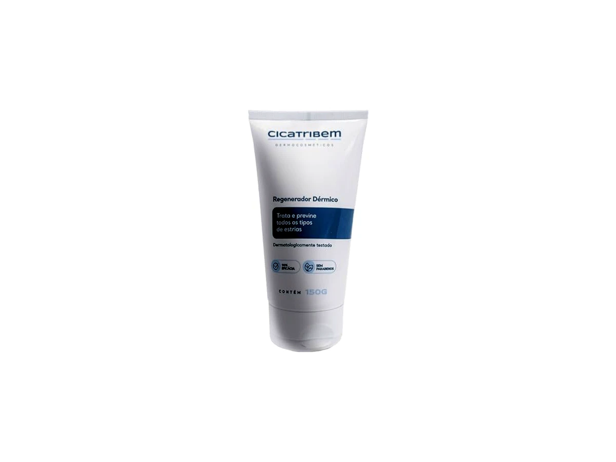 Cicatribem Creme para Estrias Regenerador Dérmico — 150 g, embalagem individual