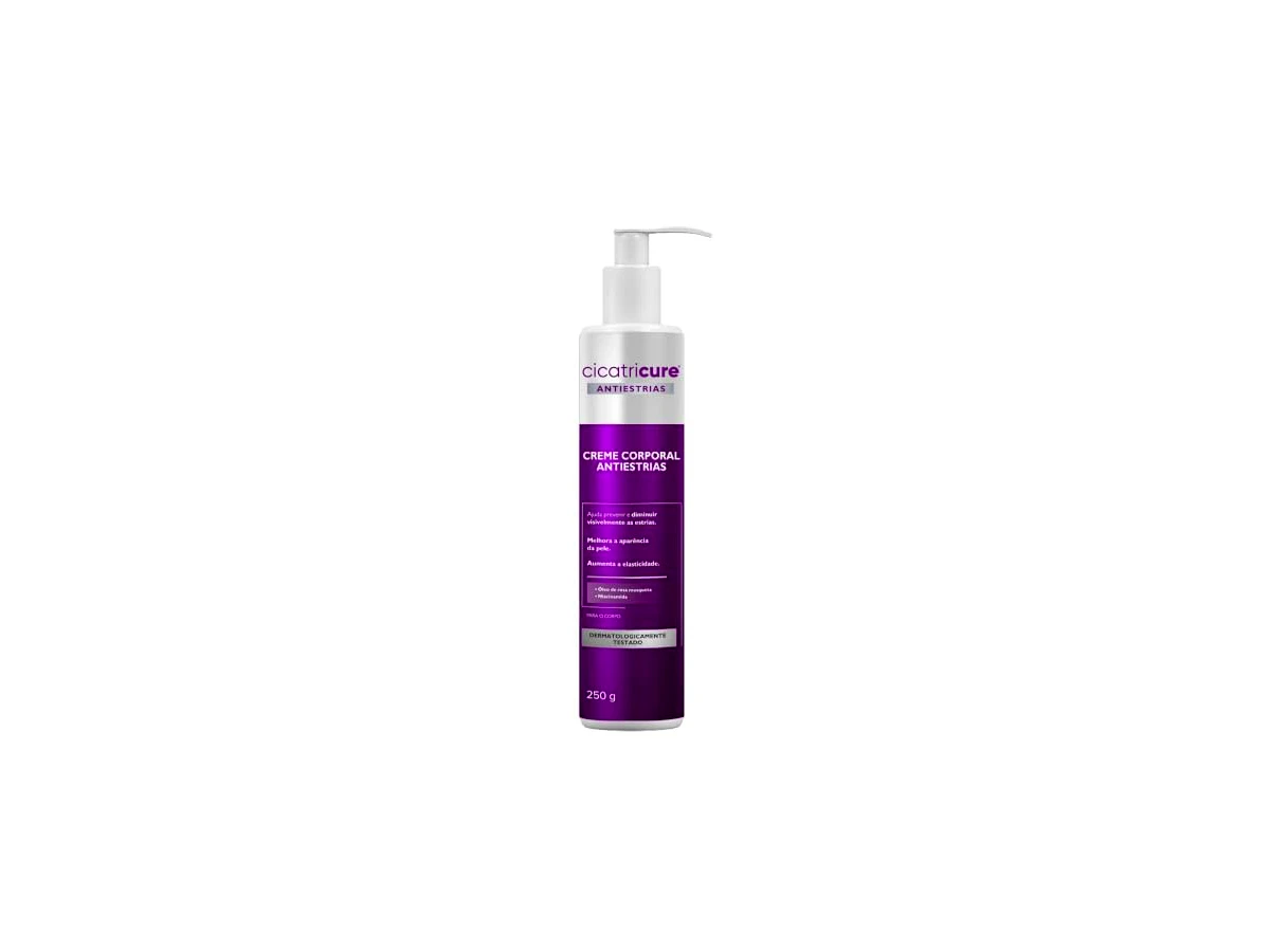Cicatricure Creme Corporal Antiestrias com Rosa-Mosqueta e Niacinamida — 250 g
