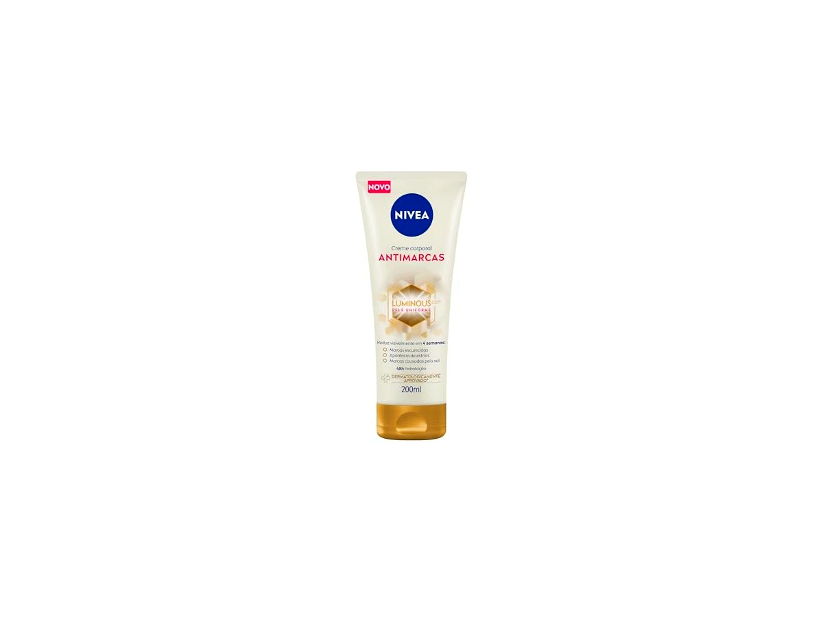 NIVEA Luminous 630 Creme Corporal Antimarcas — 200 ml, referência 98949