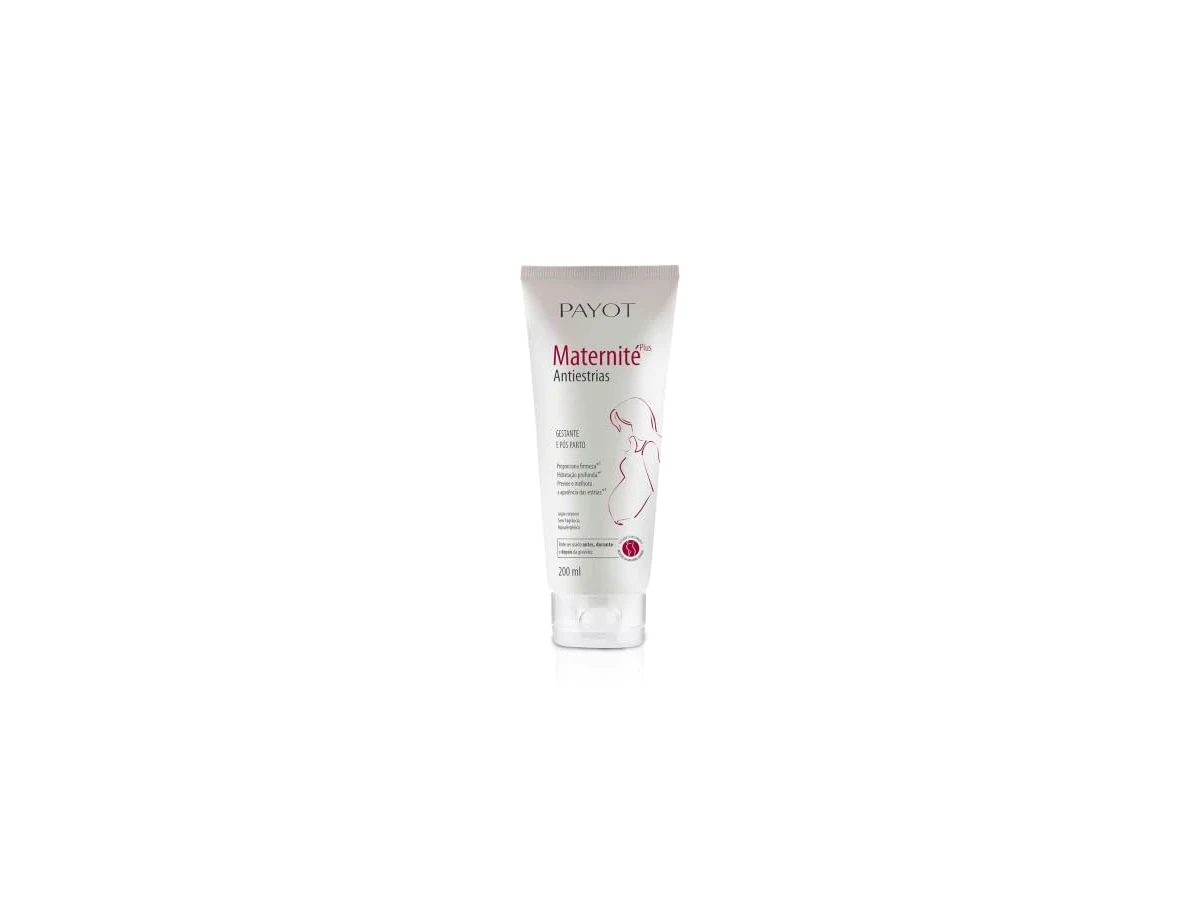 Payot Maternité Plus Antiestrias — hidratante corporal sem fragrância, 200 ml