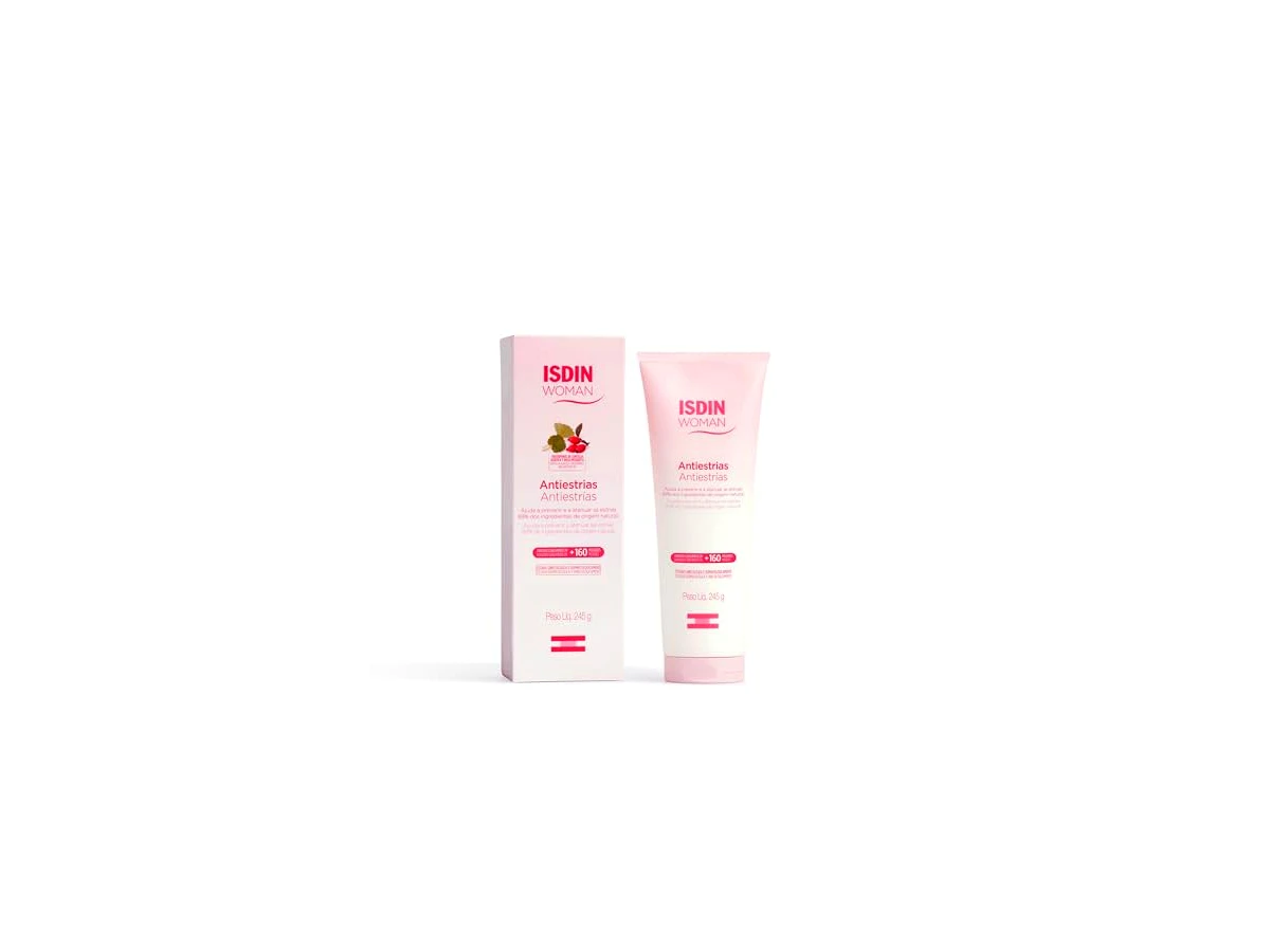 ISDIN Woman Antiestrias Creme Corporal 245 g Apto para Grávidas