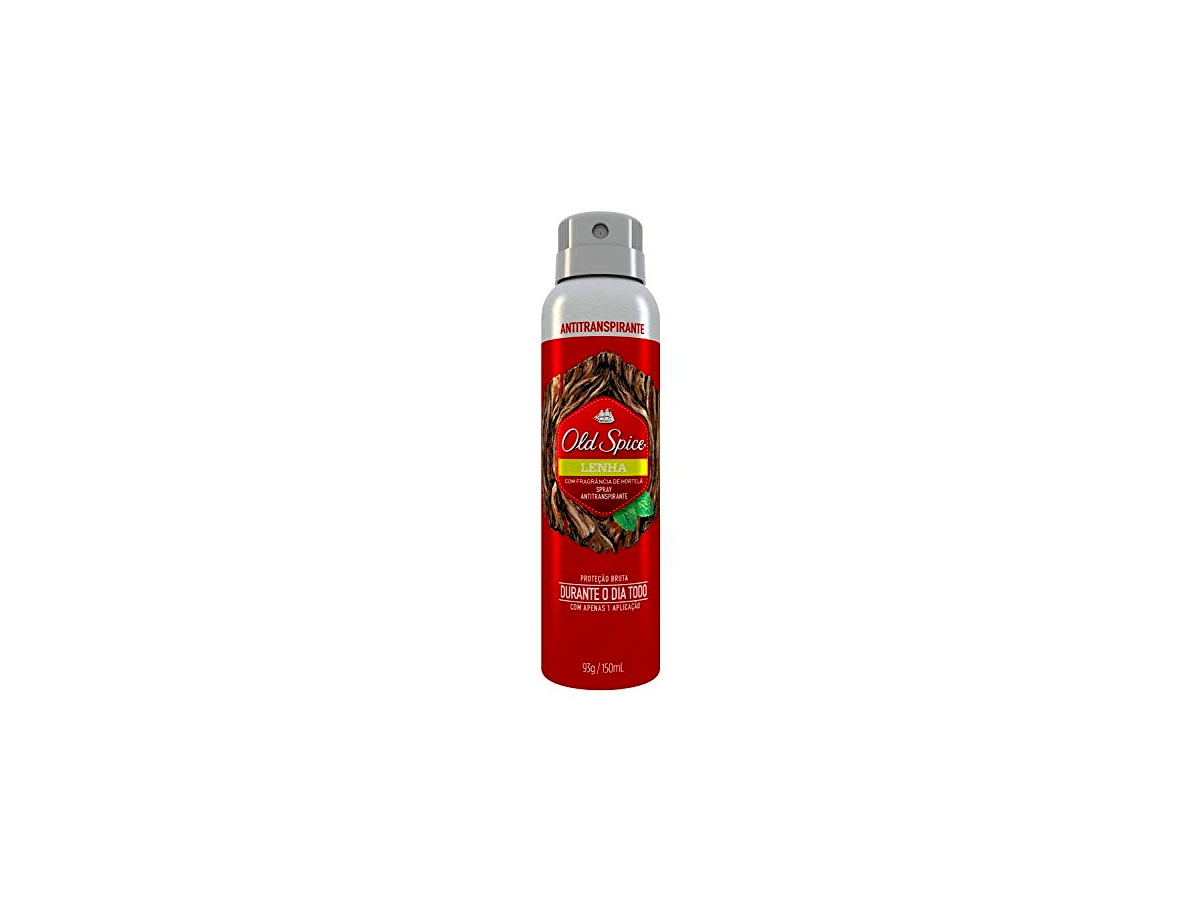 Desodorante Antitranspirante Aerossol Old Spice Lenha 150ml