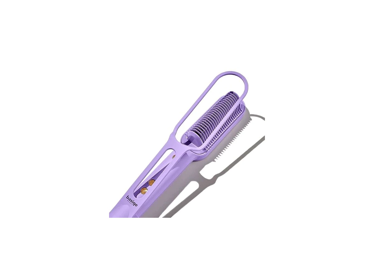 Escova Alisadora Basiqe Sleek Gold Plus Bivolt