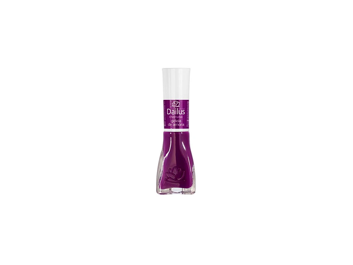 Esmalte Dailus Cremoso Geleia De Amora Roxo Escuro 8ml