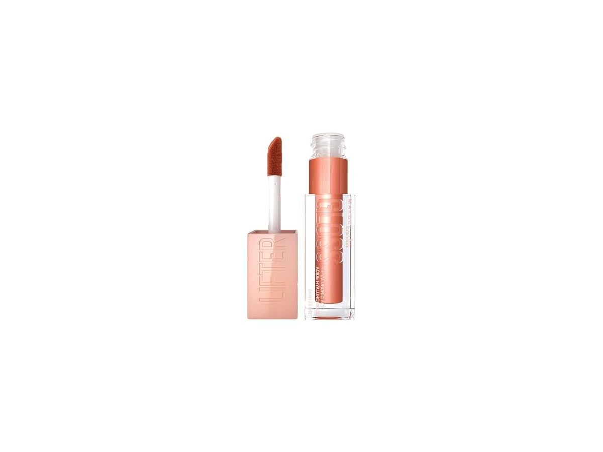 Maybelline New York Lifter Gloss Hydrating Lip Gloss with Hyaluronic Acid - Cor: 008 Stone