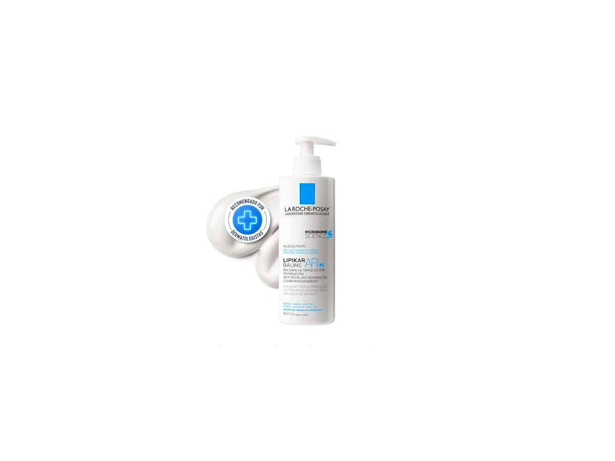La Roche-Posay Lipikar Baume AP+M 400ml — versão regular, modelo MB507900, não confundir com Lipikar Baume Light AP+M