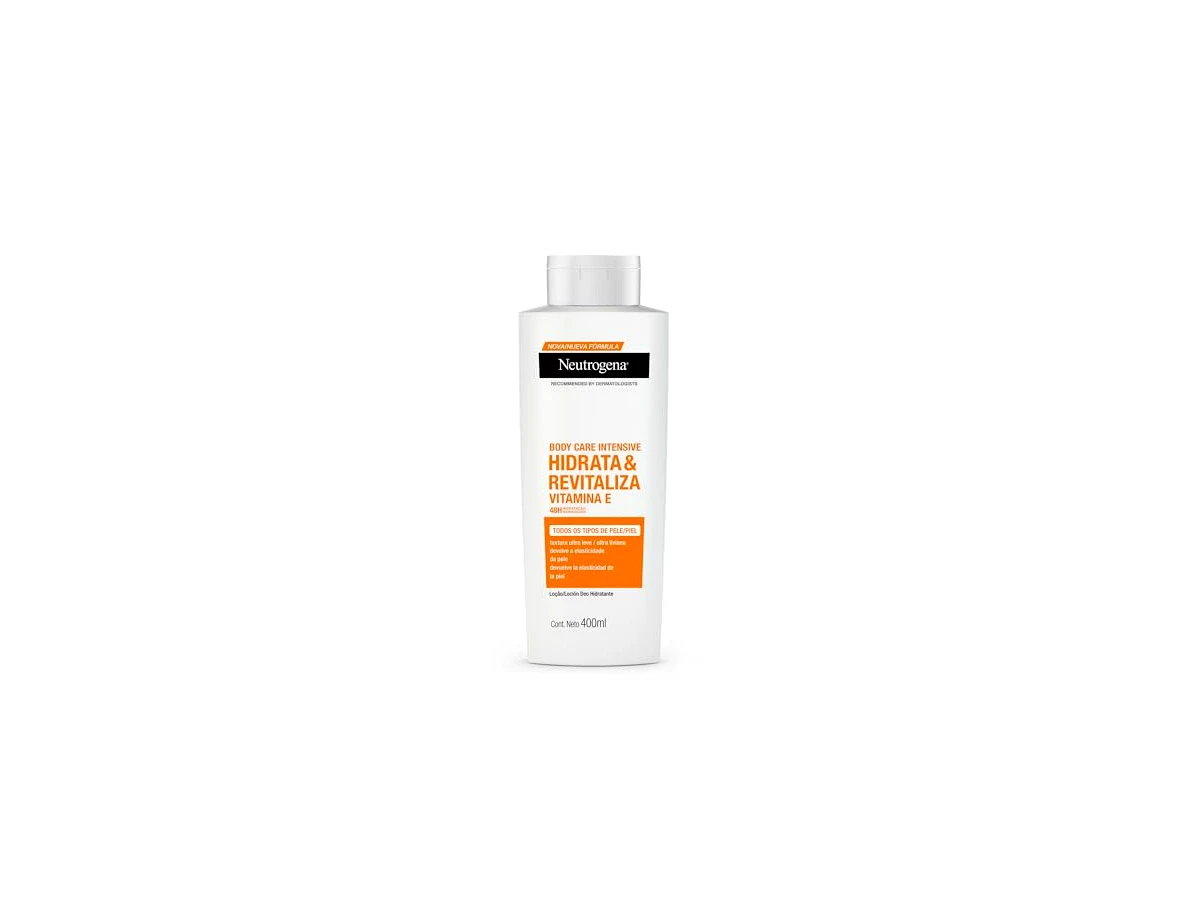 Neutrogena Body Care Intensive Hidrata & Revitaliza 400ml — referência 7891010253257, não confundir com Hidrata & Repara ou Hidrata & Suaviza