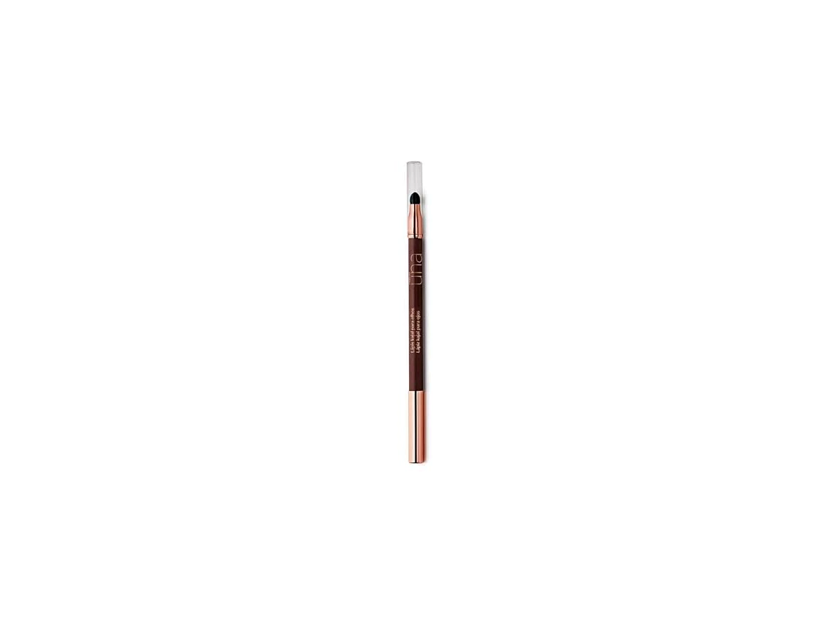 Natura Una Lápis Kajal para Olhos com Esponja Esfumadora - Cor Preto Intenso