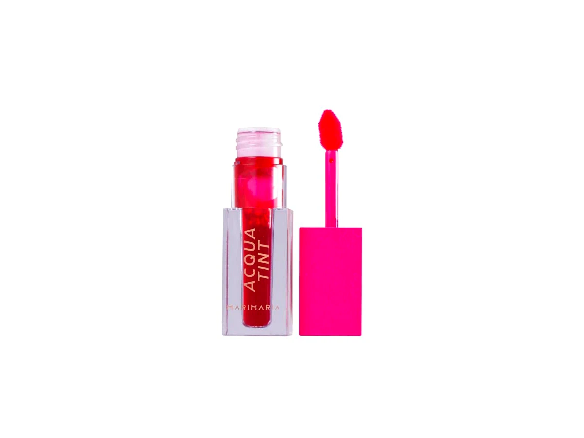 Acqua Tint Mari Maria Makeup Líquido - Cor Cherry (Vermelho Cereja) 4ml