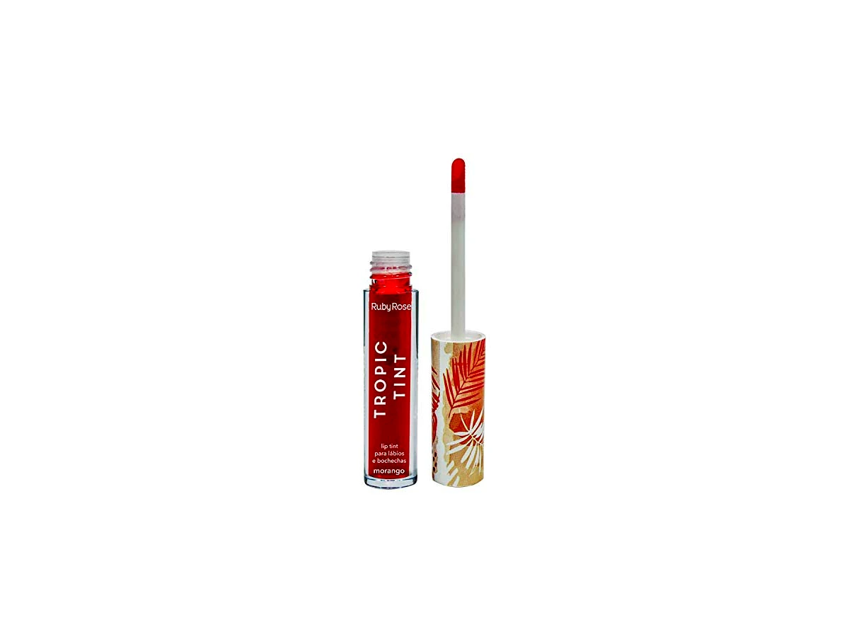 Lip Tint Tropic Tint Ruby Rose - Cor Morango (Vermelho Intenso) 2,5ml