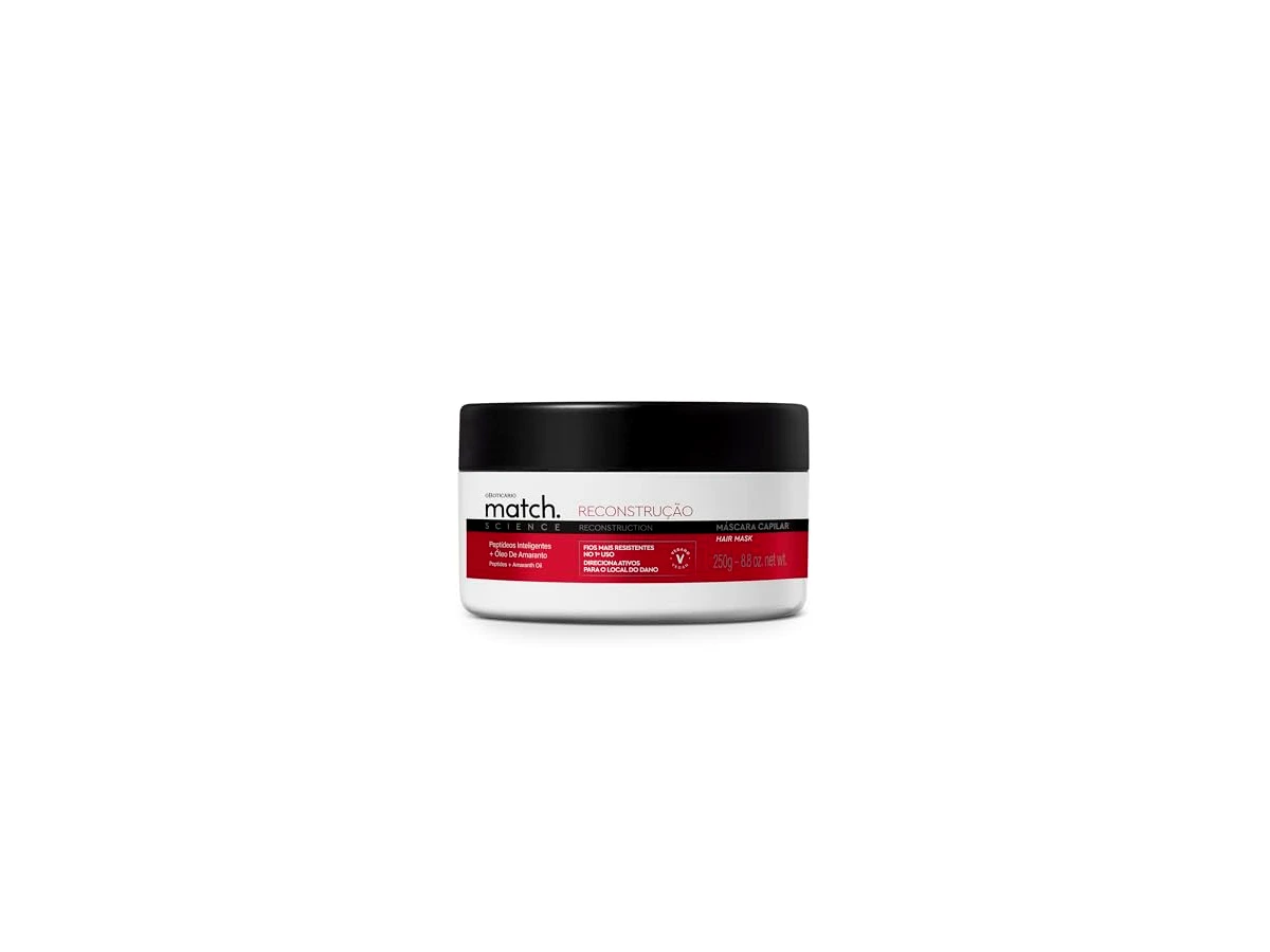Máscara Capilar Match Science Reconstrução 250g