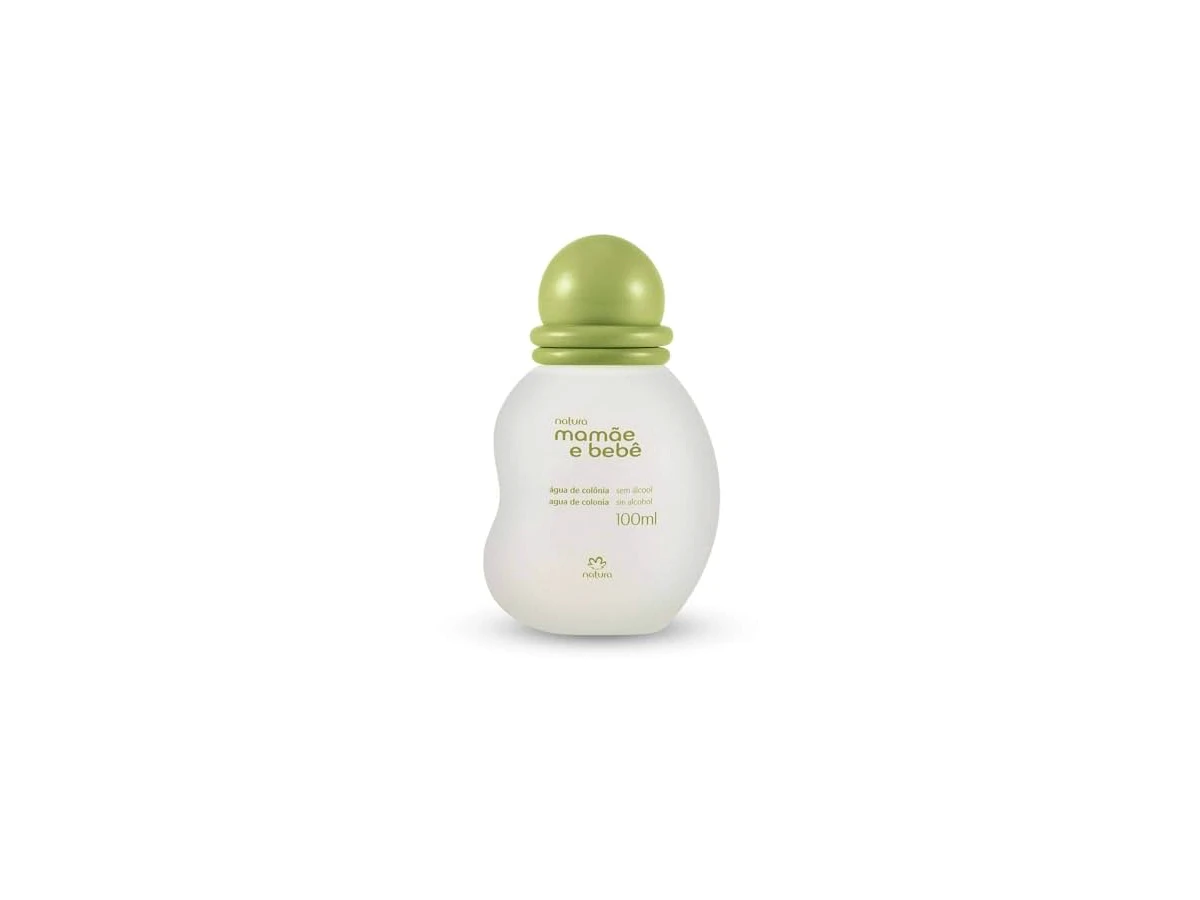 Natura Mamãe e Bebê Água de Colônia Tradicional Sem Álcool 100ml