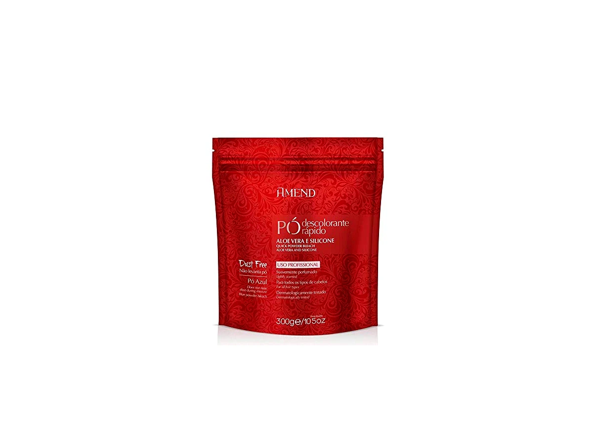 Amend Pó Descolorante Aloe Vera e Silicone 300g — versão tradicional de uso capilar