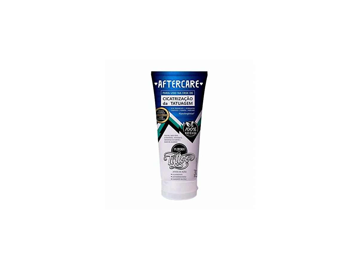 Loção Cicatrizante Pós-Tatuagem Mboah Aftercare