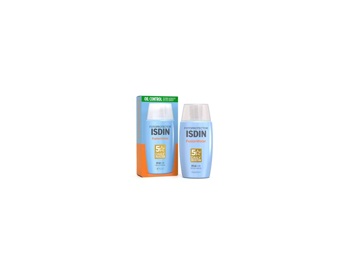 ISDIN Fotoprotector Fusion Water 5 Oil Control FPS 50 Sem Cor