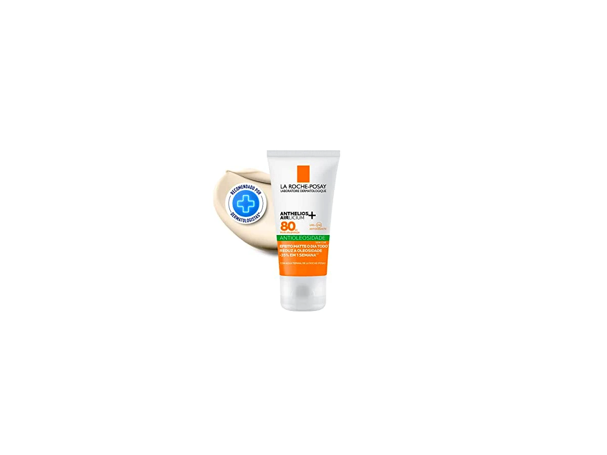La Roche-Posay Anthelios Airlicium Fluido Protetor Solar Facial FPS 80 Sem Cor