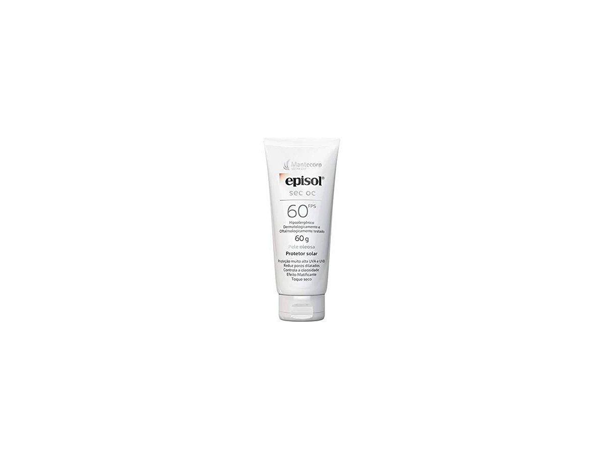 Mantecorp Skincare Episol Sec OC Protetor Solar Facial FPS 60 Sem Cor