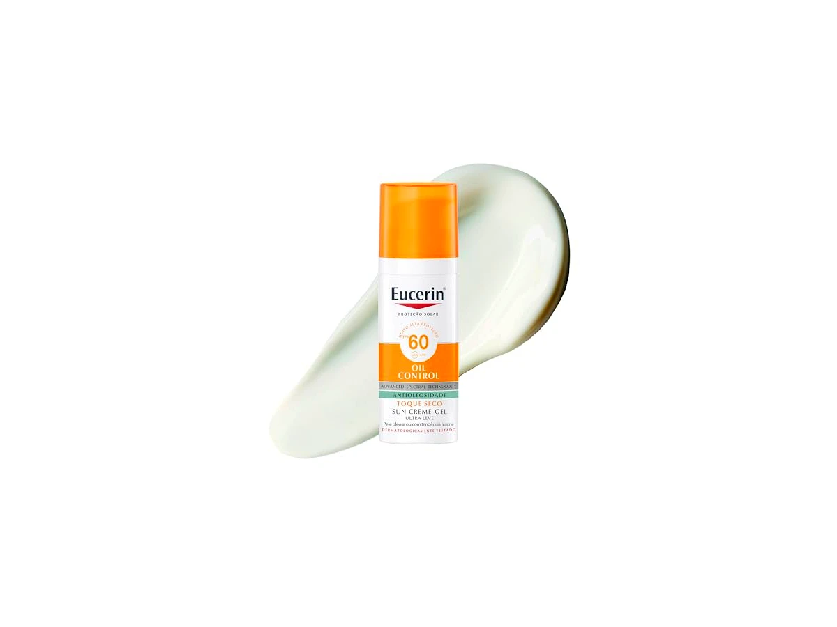 Eucerin Sun Face Oil Control Gel-Creme Toque Seco FPS 60