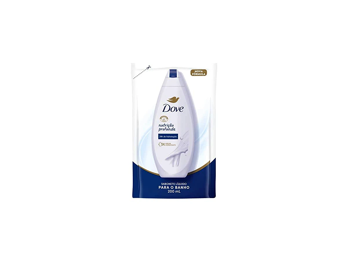 Sabonete Líquido Corporal Dove Nutrição Profunda com NutriumMoisture 250ml