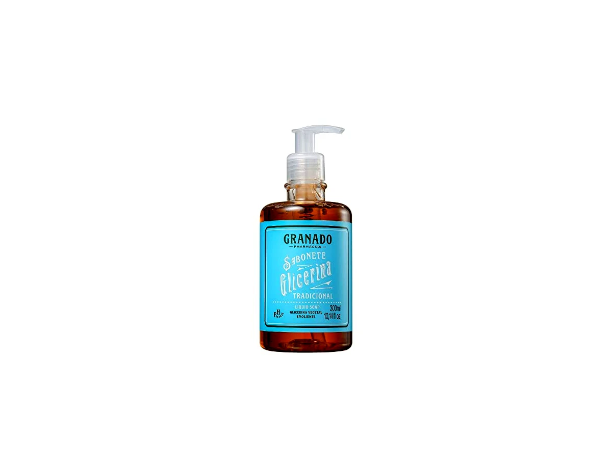Sabonete Líquido de Glicerina Granado Pharmácias Tradicional Válvula Pump 300ml