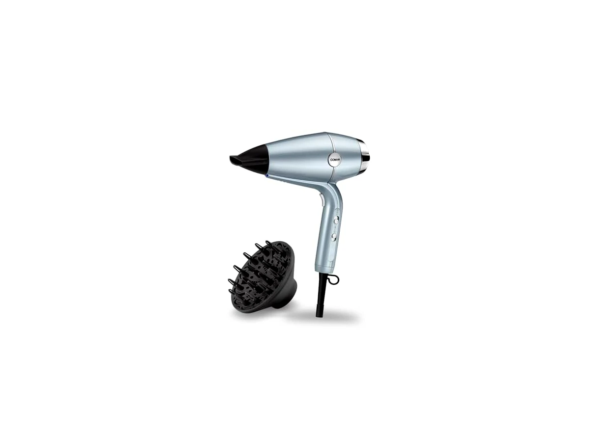 Secador de Cabelo Conair Hydro-Fusion com Difusor