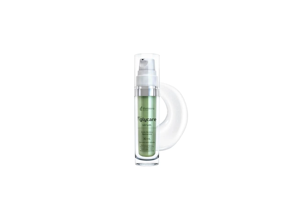 Mantecorp Skincare Glycare Sérum Rejuvenescedor Facial com Ácido Glicólico e Niacinamida 30ml