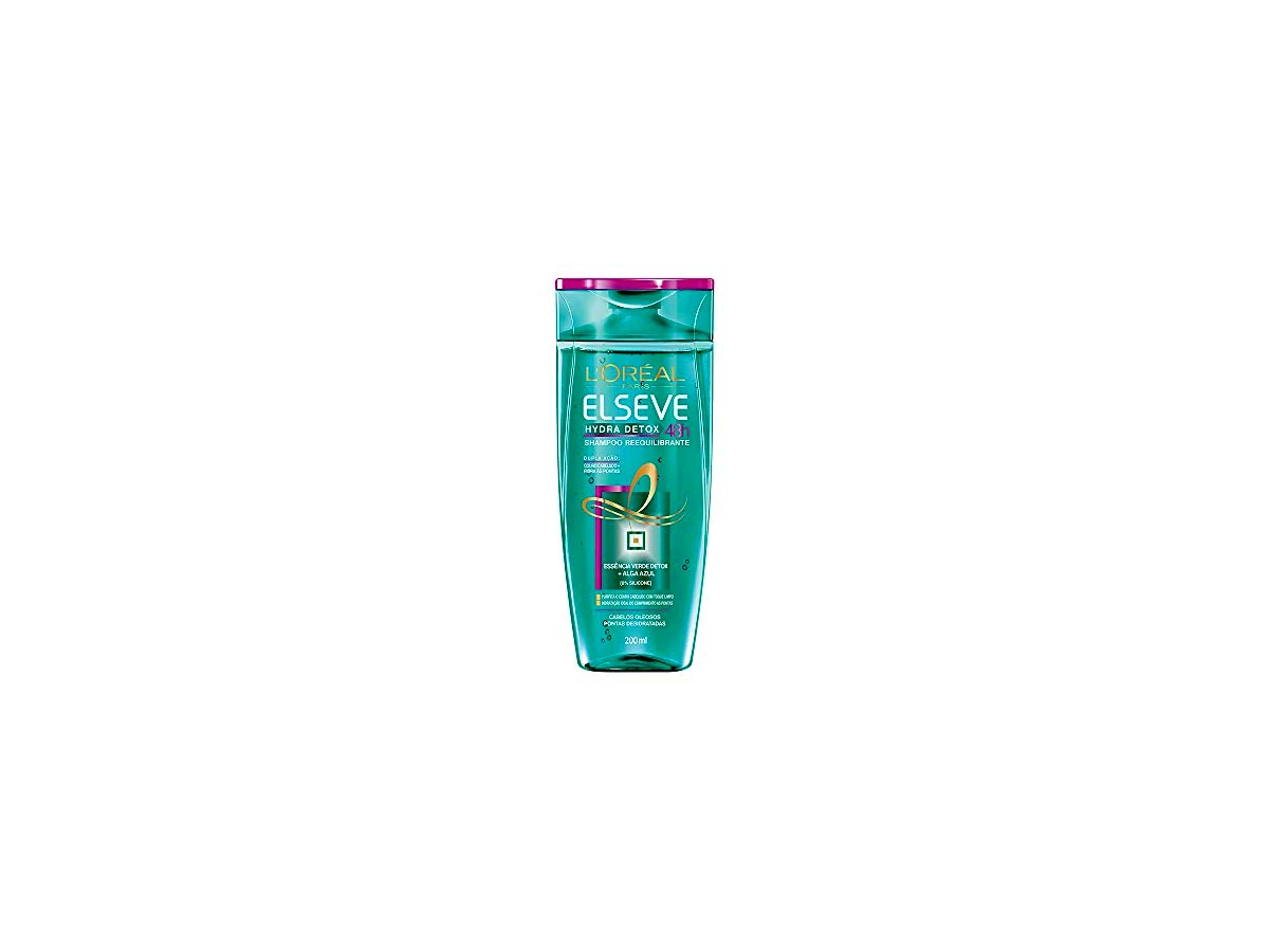 Shampoo Anticaspa L'Oréal Paris Elseve Hydra-Detox 48h Pureza e Equilíbrio 200ml