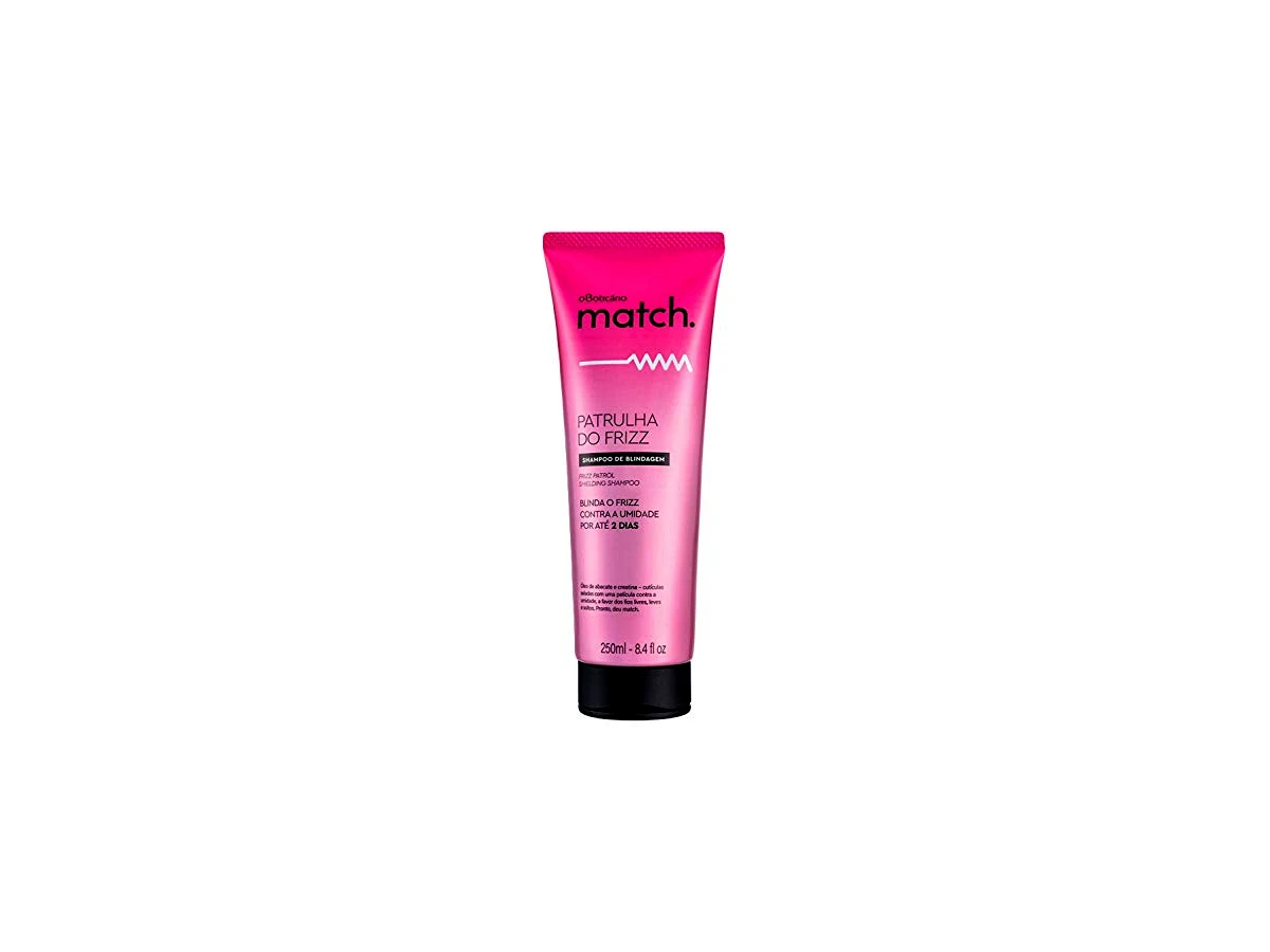 O Boticário Match Patrulha do Frizz Shampoo de Blindagem