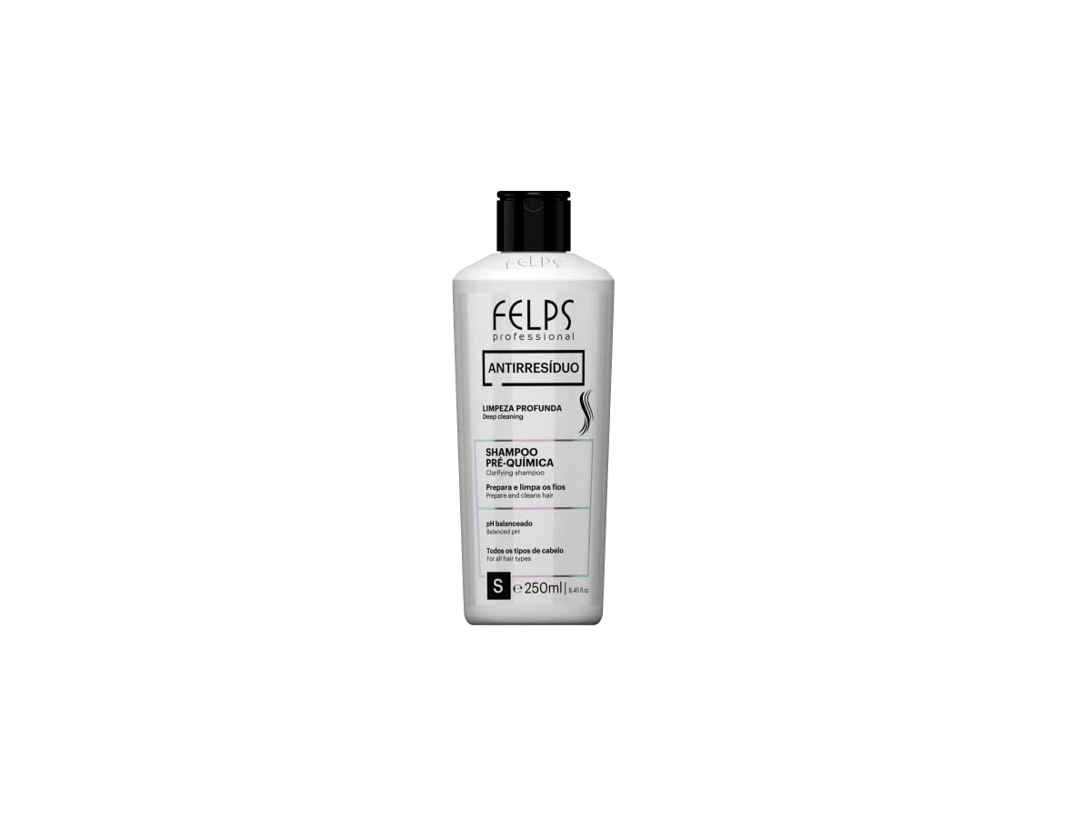 Felps Professional Shampoo Antirresíduo 250 ml, código FP0362 — selecionar especificamente o frasco de 250 ml