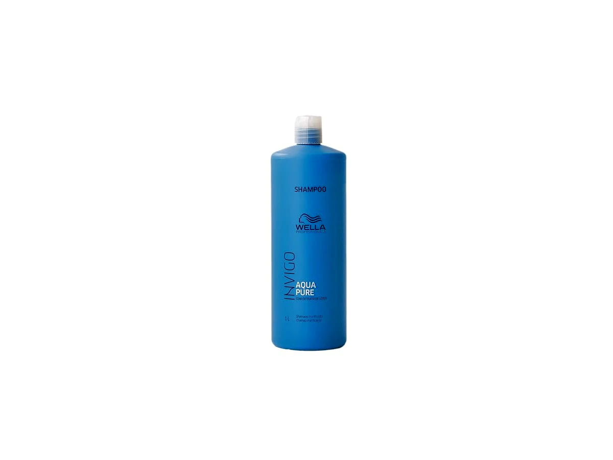 Wella Professionals Invigo Balance Acqua Pure Shampoo Antirresíduos 1 L, código 700810 — versão profissional de 1 L, não confundir com a embalagem de 250 ml