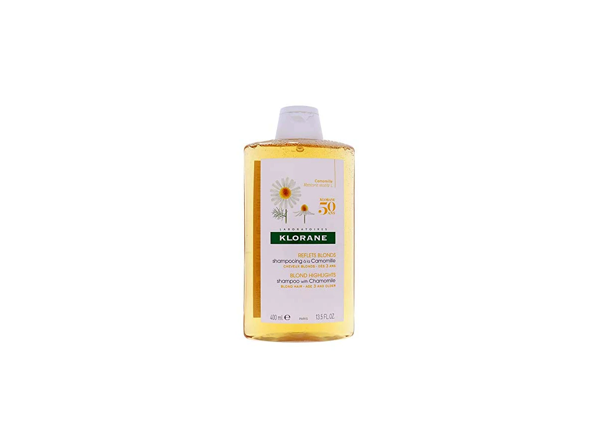 Shampoo Klorane Reflexos Dourados com Extrato de Camomila para Cabelos Loiros 200ml