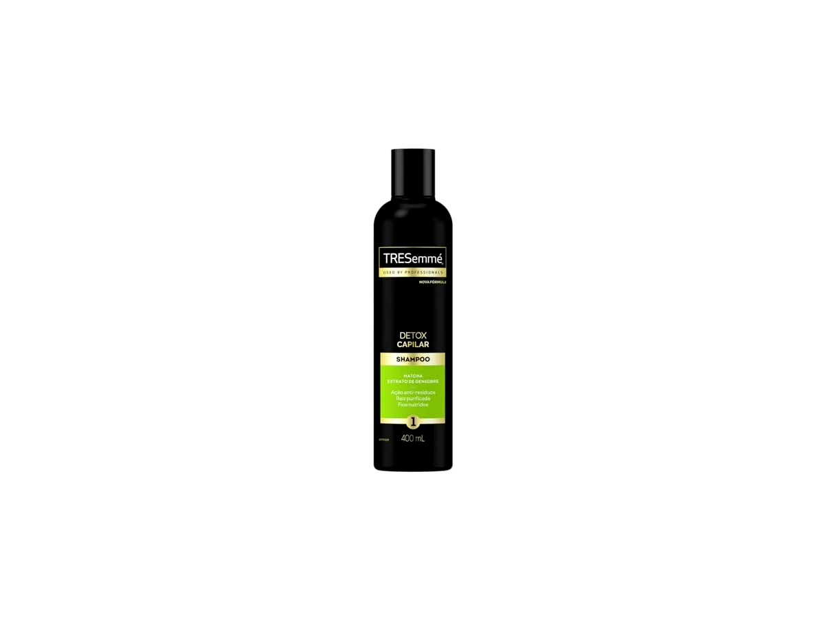 TRESemmé Detox Capilar Shampoo Purificante com Gengibre e Chá Verde
