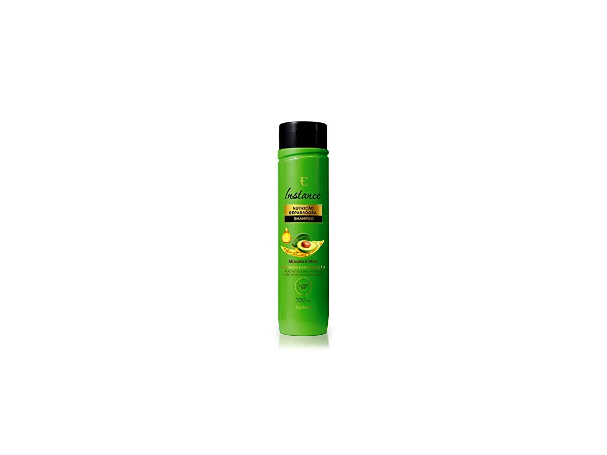 Shampoo Eudora Instance Nutrição Reparadora Abacate e Oliva 300ml