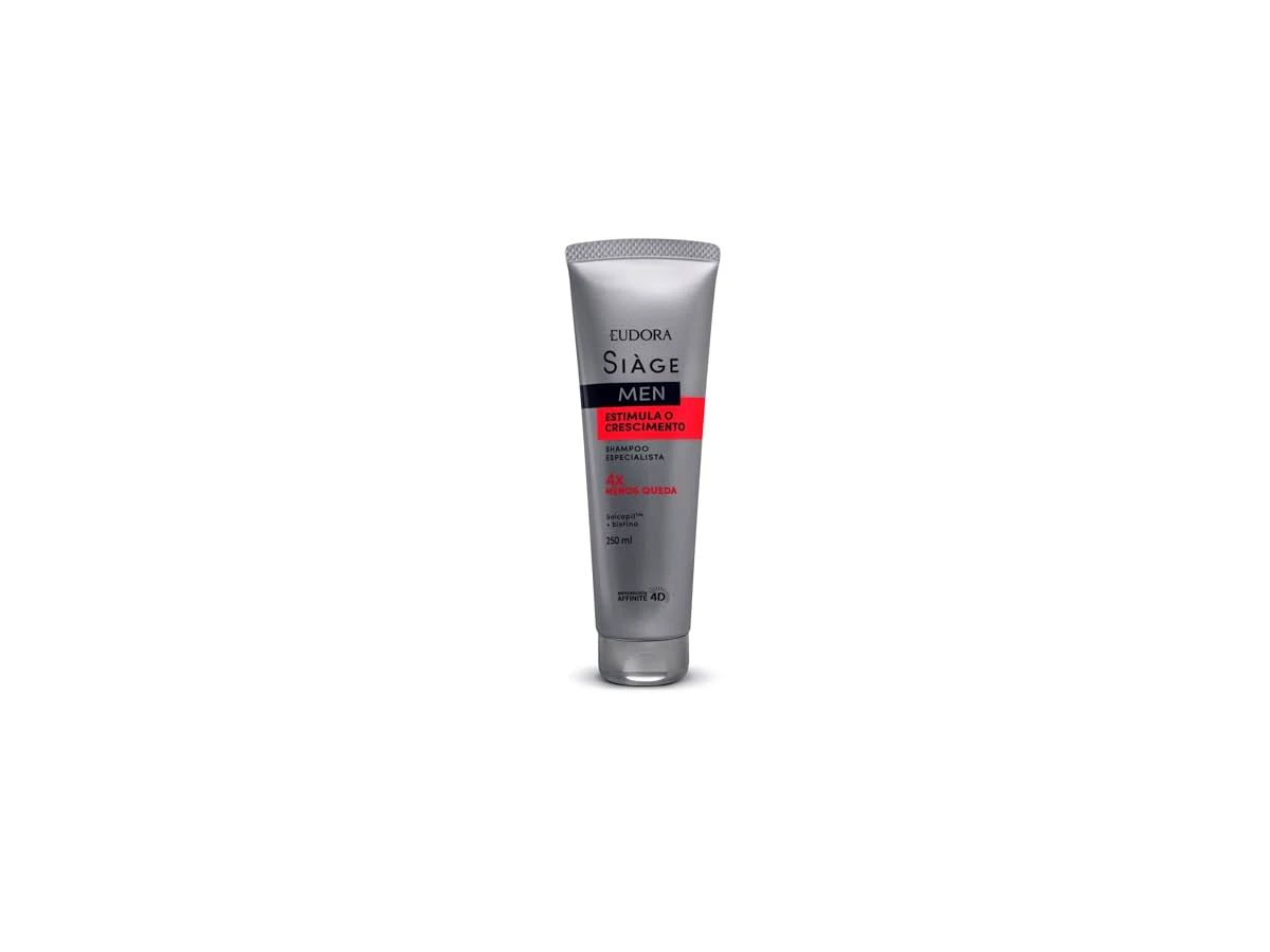 Shampoo Eudora Siàge Men Estimula o Crescimento 250ml