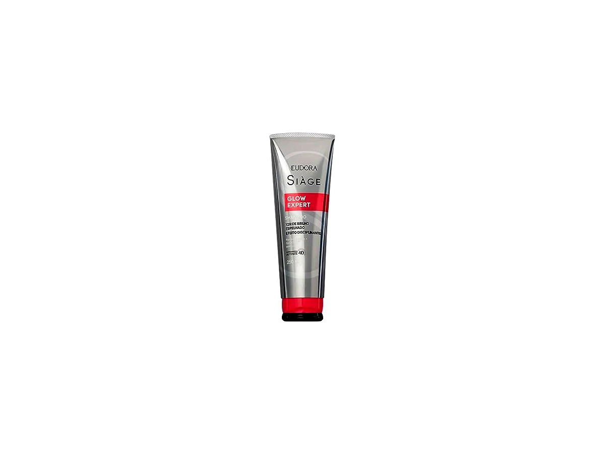 Shampoo Eudora Siàge Glow Expert Extra Brilho e Disciplina 250ml