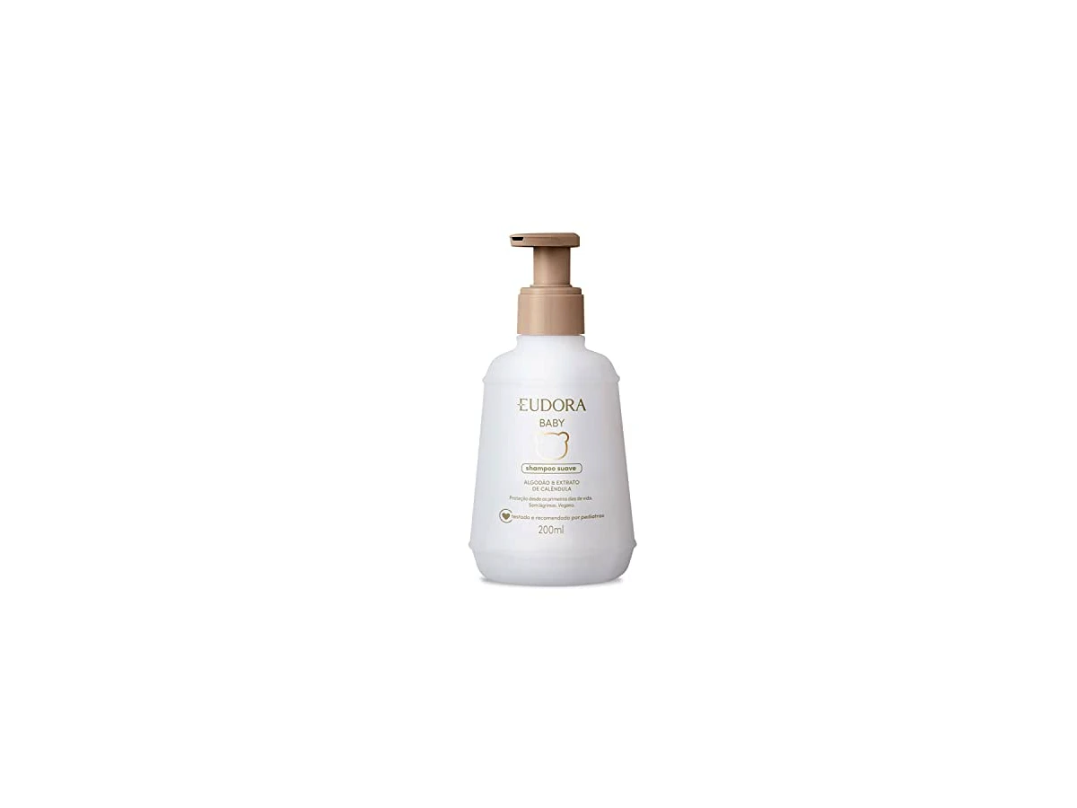 Shampoo Líquido Da Cabeça Aos Pés Eudora Baby Ph Neutro 200ml
