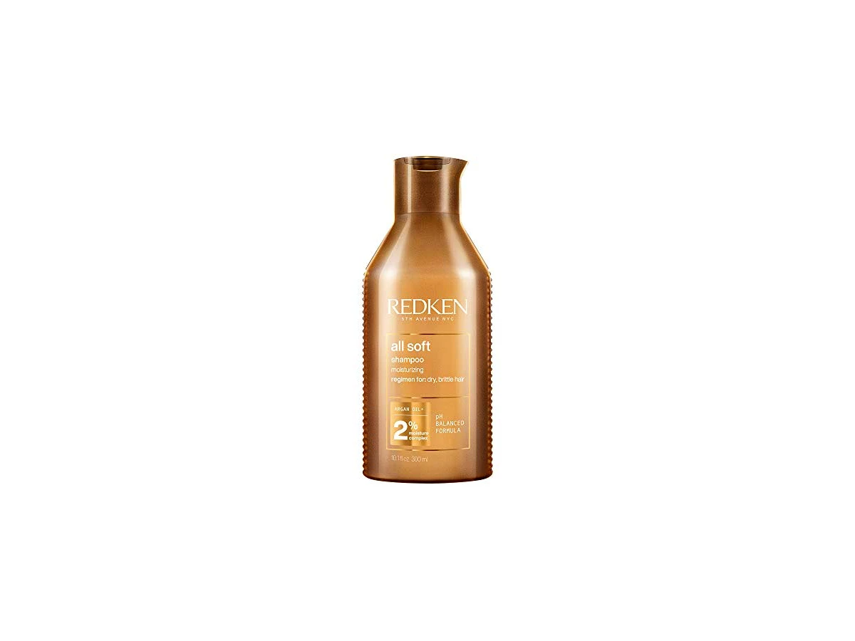 Shampoo Redken All Soft com Óleo de Argan e Moisture Complex para Cabelos Secos e Opacos