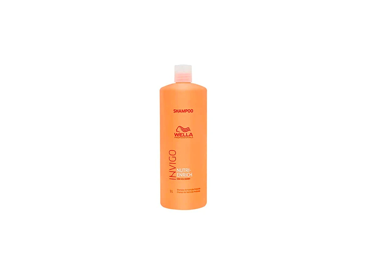 Shampoo Wella Professionals Invigo Nutri-Enrich Deep Nourishing com Goji Berry, Vitamina E e Ácido Oleico
