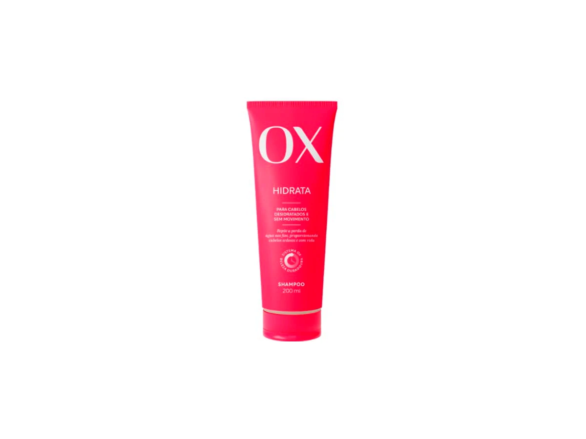 Shampoo OX Hidratação Revitalizante Algas Marinhas e D-Pantenol - 200ml