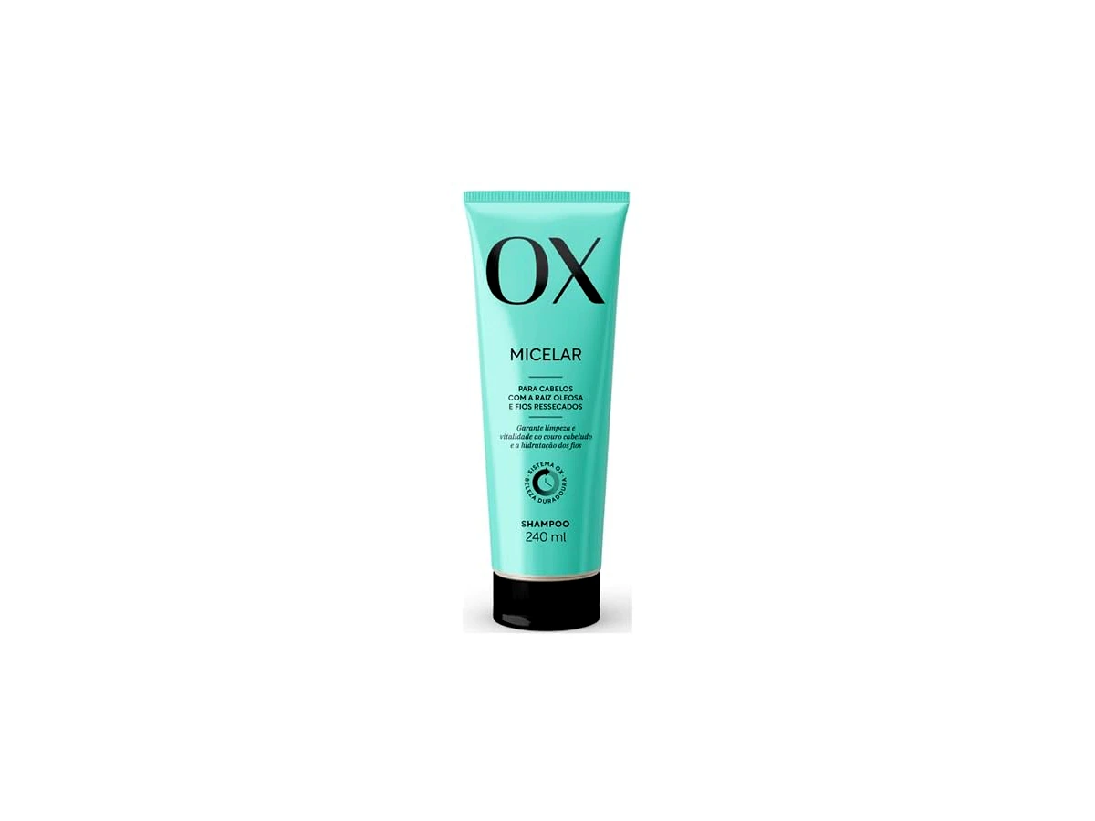 Shampoo OX Micelar Água de Rosas Purificante - 200ml